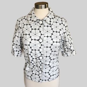 Funky Vegan Leather Retro Mad Men Style Jacket